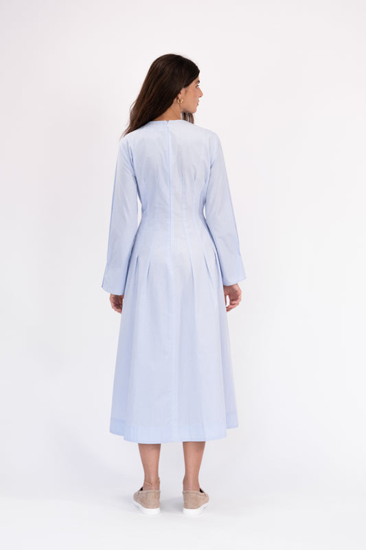 The Natasha Dress Blue