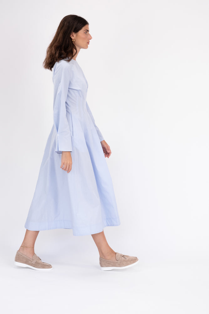 The Natasha Dress Blue