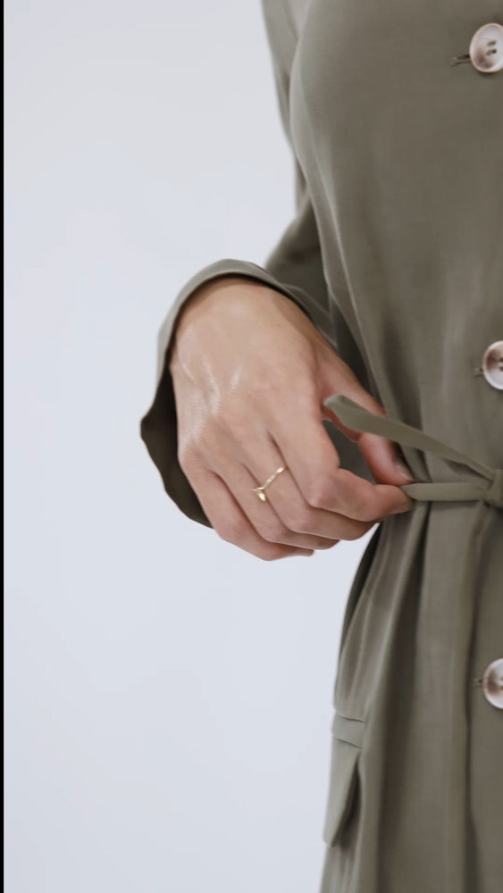 The Shira Dress Khaki