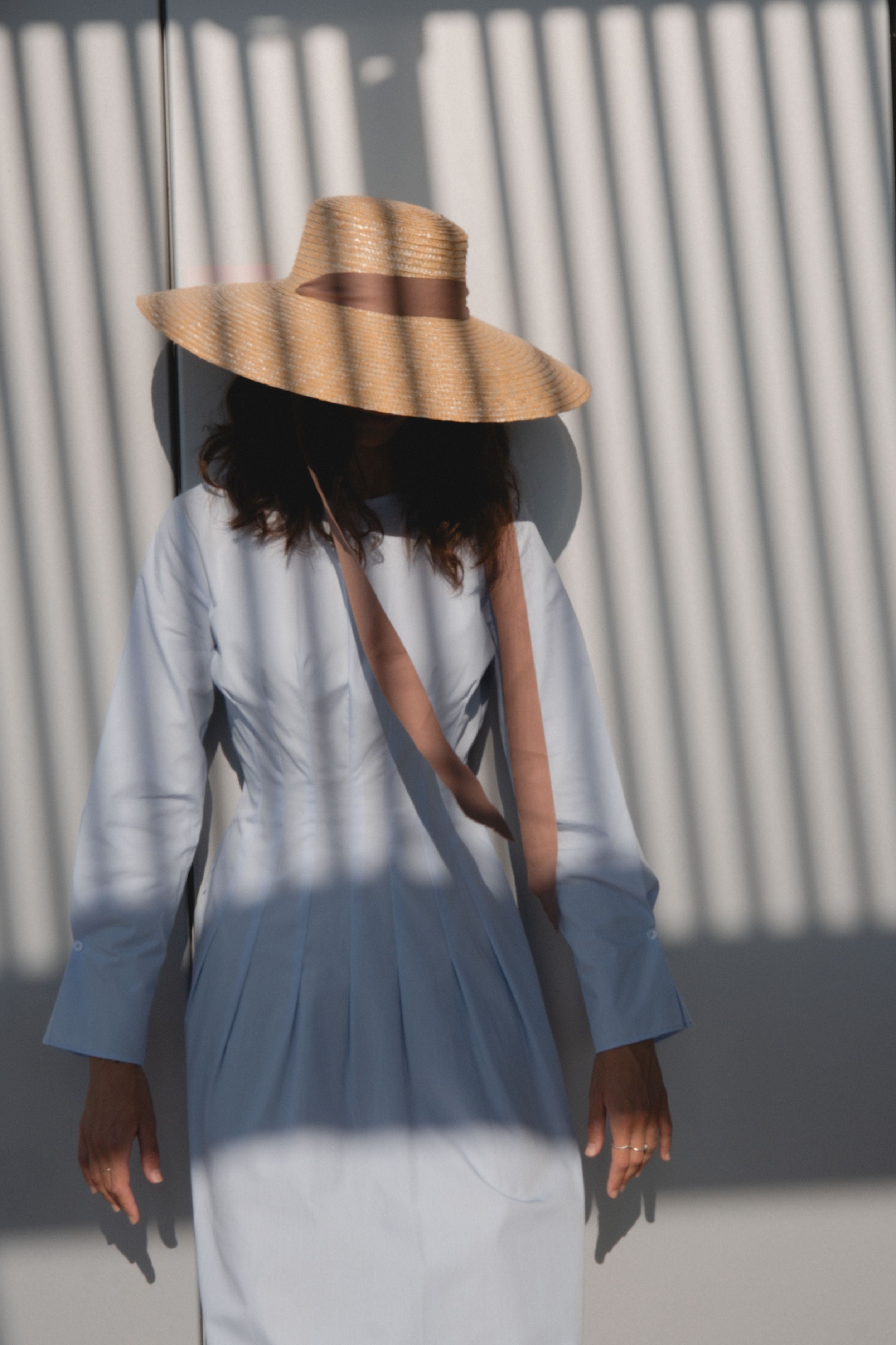 THE NATASHA DRESS BLUE