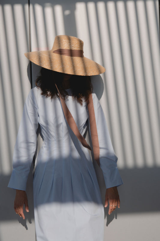 THE NATASHA DRESS BLUE