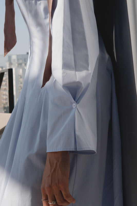 THE NATASHA DRESS BLUE