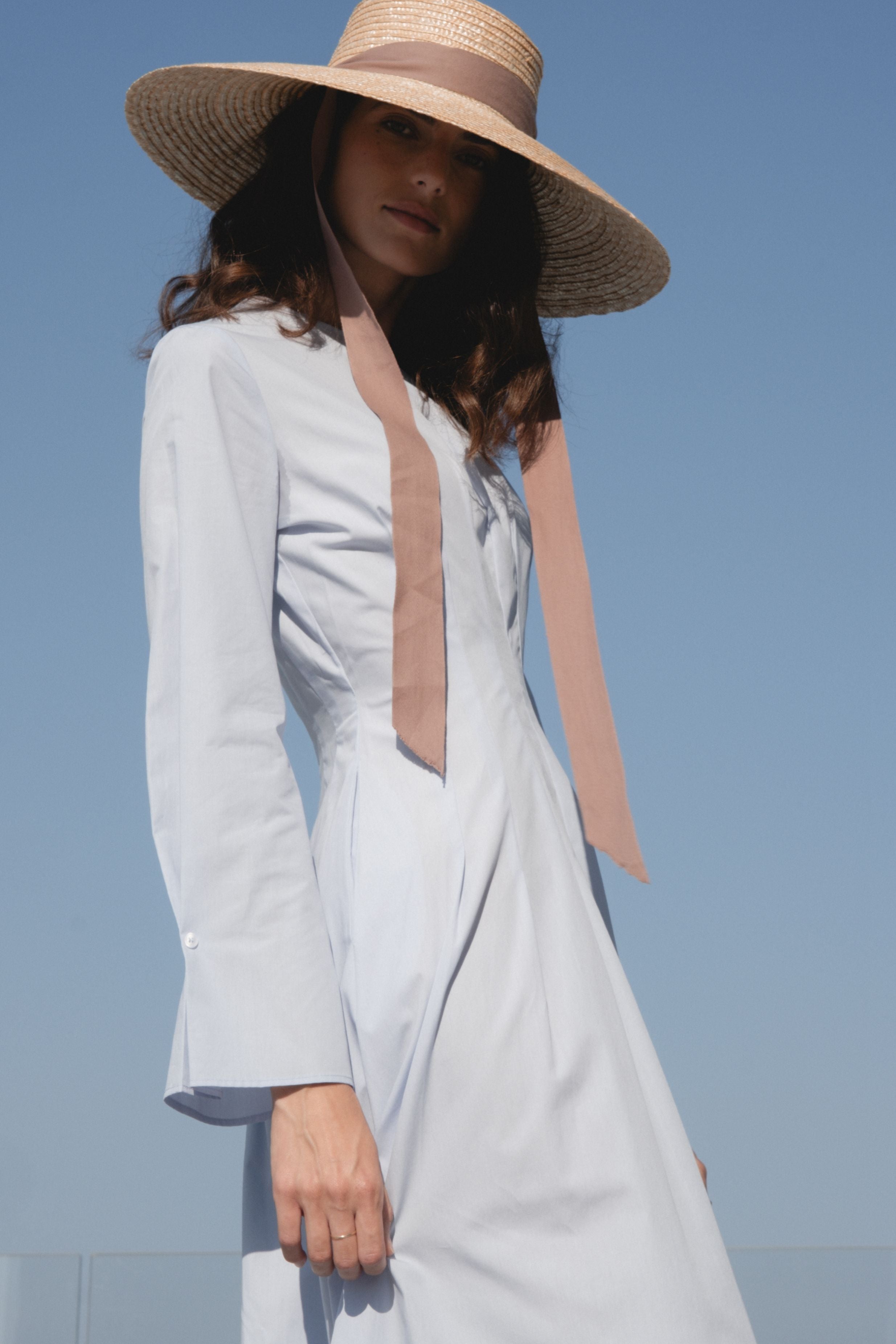 THE NATASHA DRESS BLUE