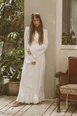 THE LEAH DRESS WHITE
