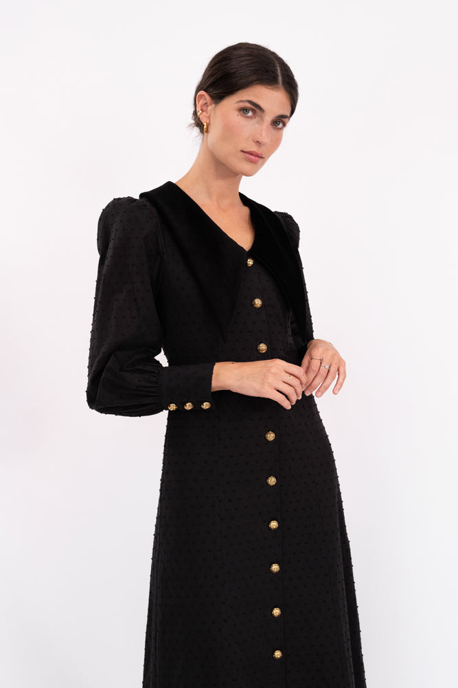 THE ZOHAR DRESS BLACK