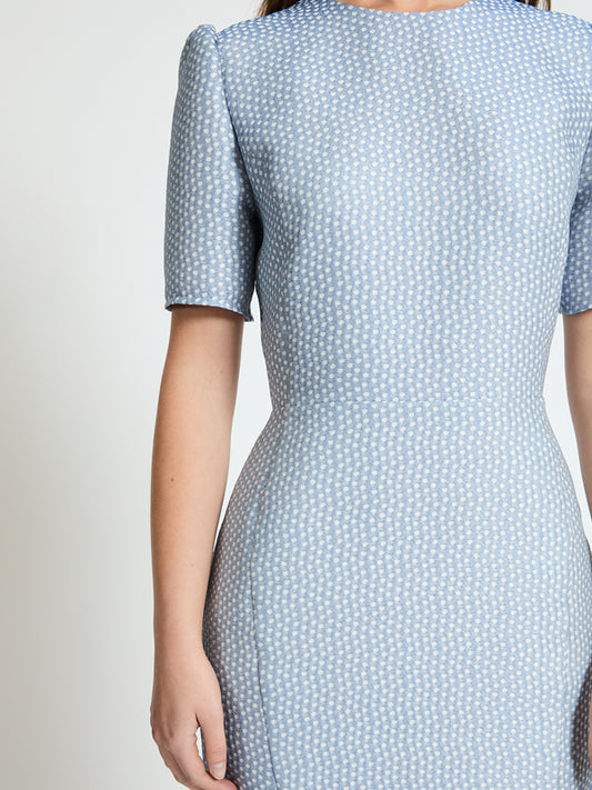 THE HANNAH DRESS BLUE