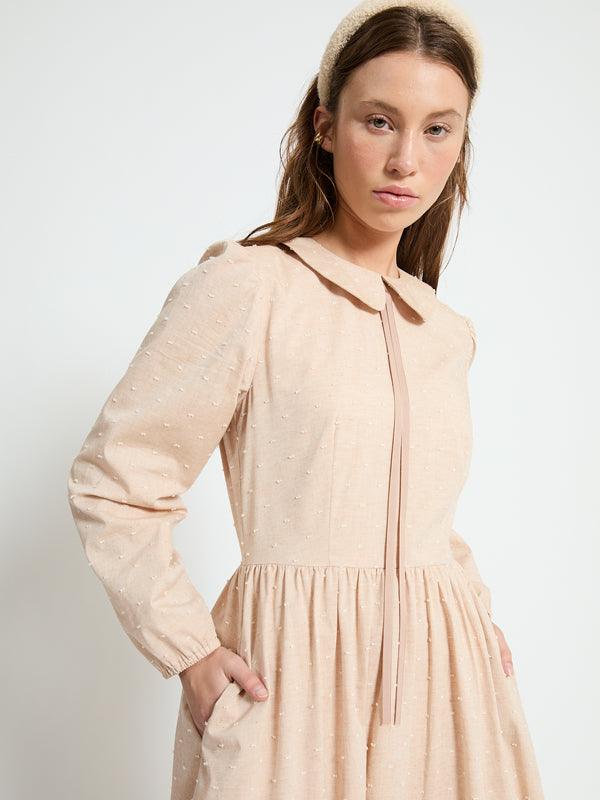 THE ANNA DRESS SAND