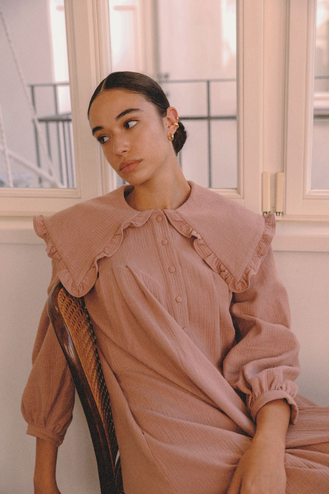 THE REBECCA DRESS BLUSH