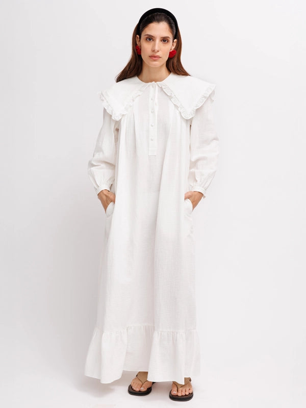 THE REBECCA DRESS IVORY