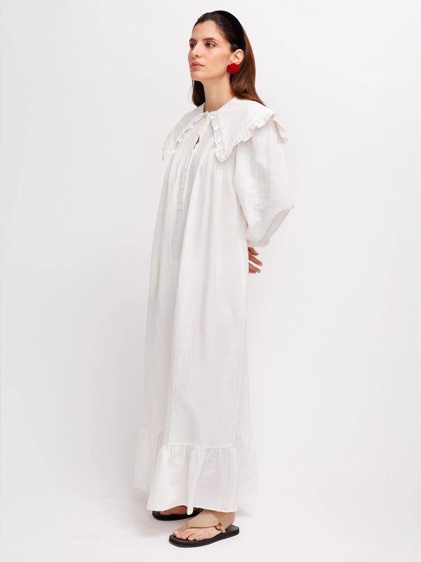 The Rebecca Dress Ivory