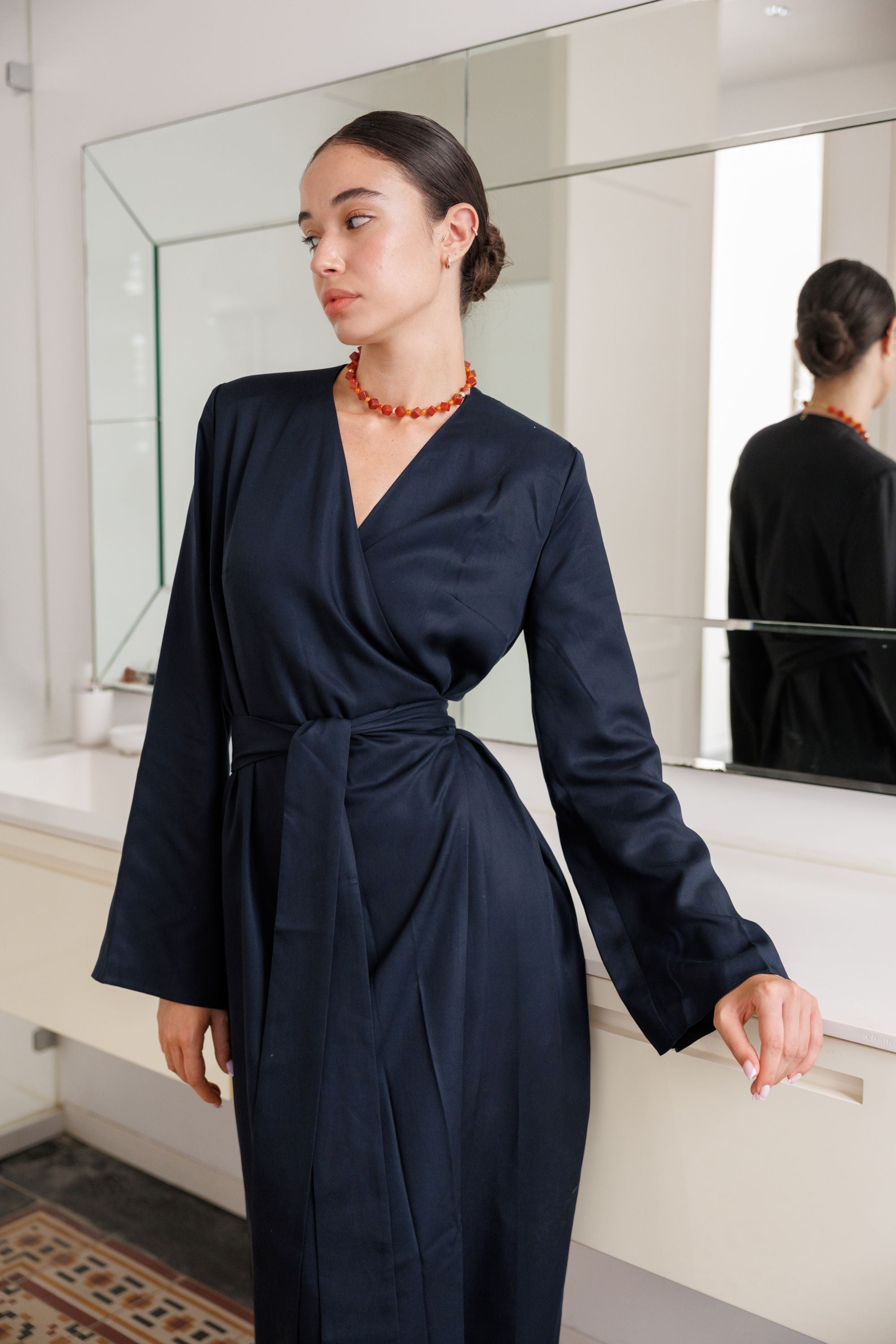 THE LEAH DRESS BLACK