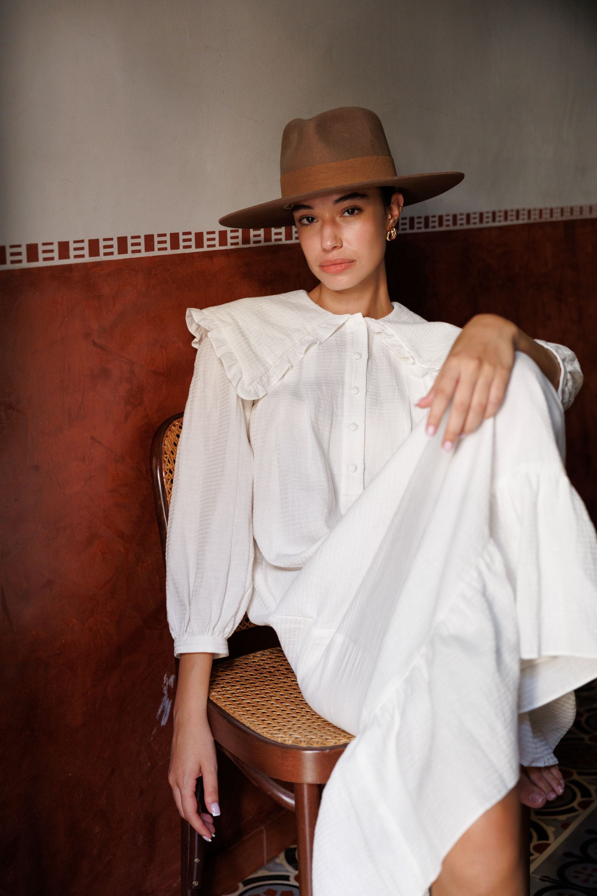 THE REBECCA DRESS IVORY